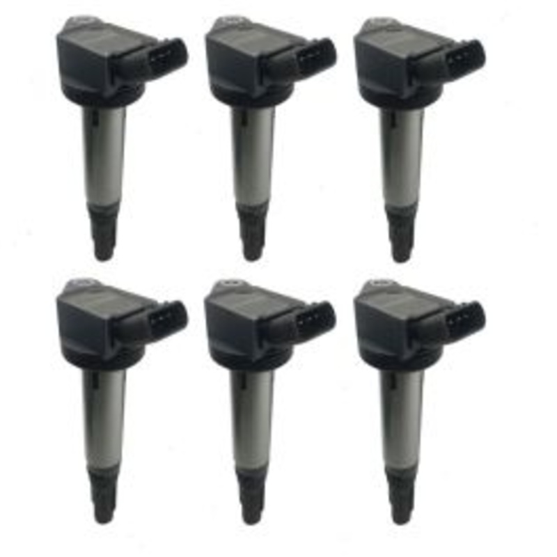 6 pc Hitachi Ignition Coils for 2007-2017 Toyota Camry 3.5L V6
