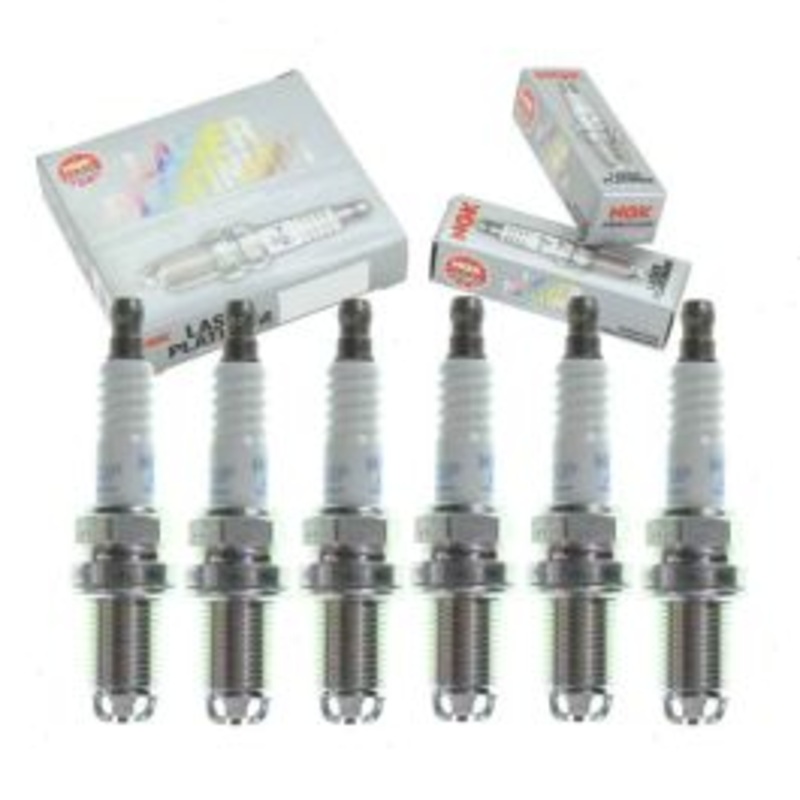 6 pc NGK Laser Platinum Spark Plugs for 1995-2002 Volkswagen Golf 2.8L V6