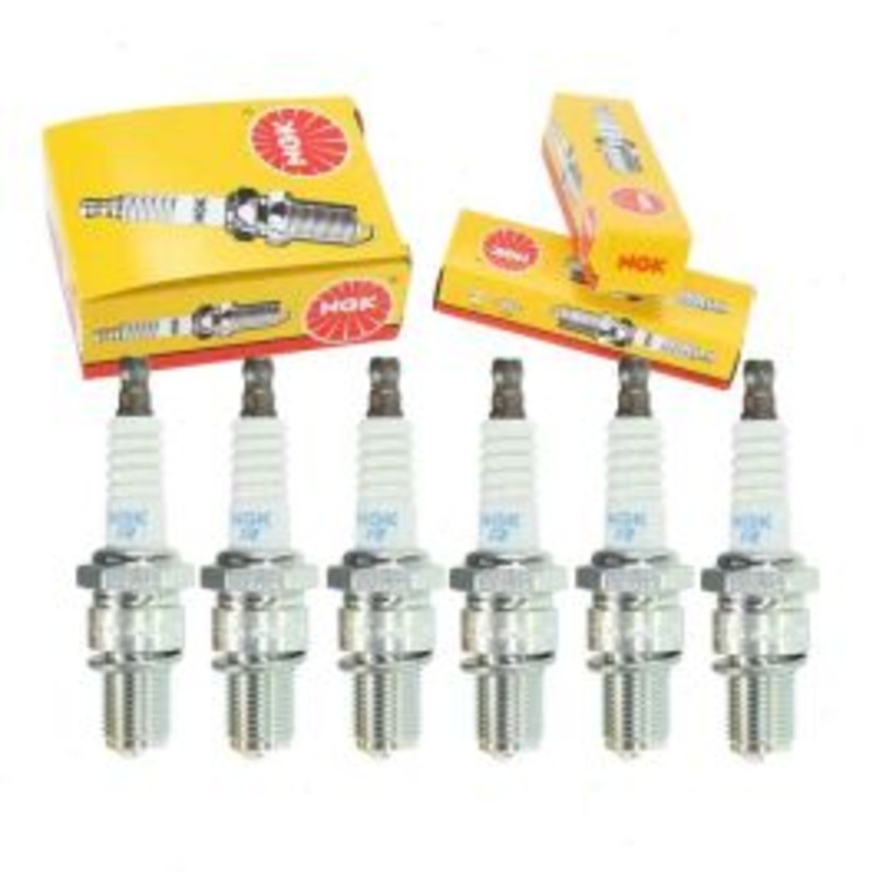 6 pc NGK Standard 4677 BR9ECS Spark Plugs
