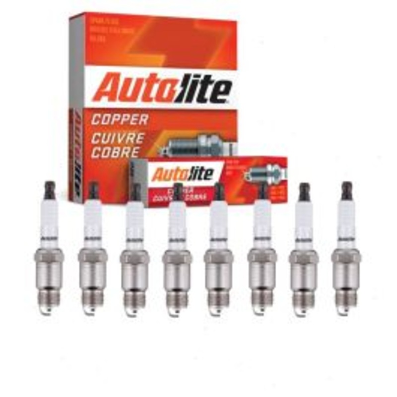 8 pc Autolite Copper Core Spark Plugs for 1970-1992 Chevrolet Camaro 4.4L 5.0L 5.7L 6.6L V8