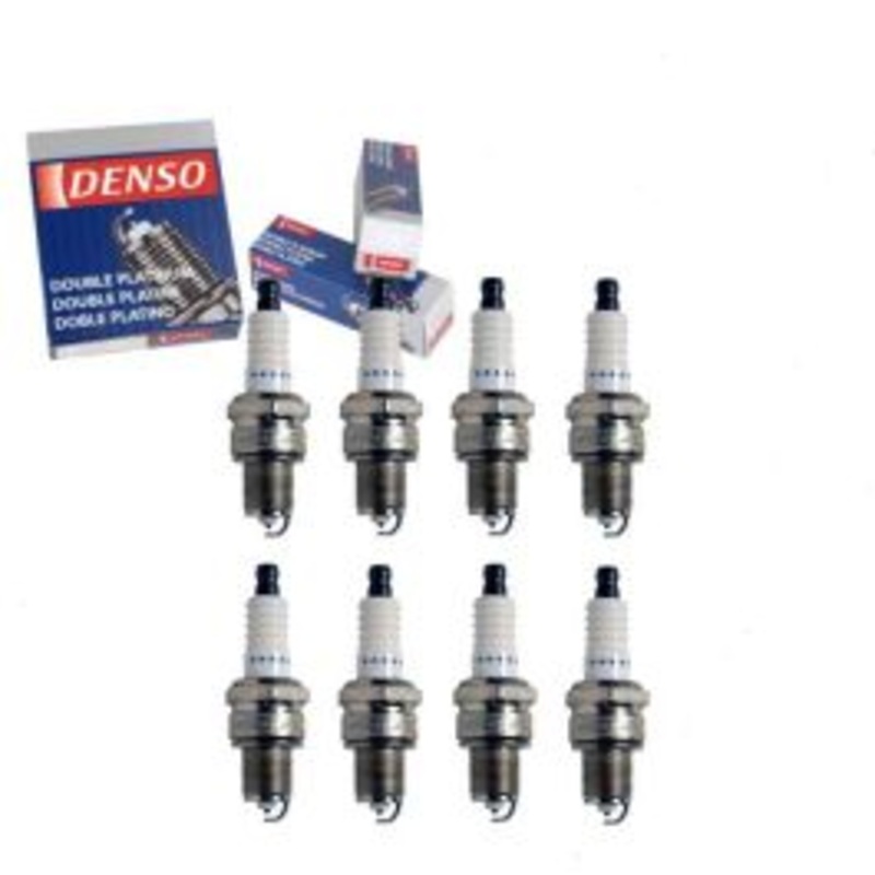 8 pc DENSO Double Platinum Spark Plugs for 1975-1980 Mercedes-Benz 450SL 4.5L V8