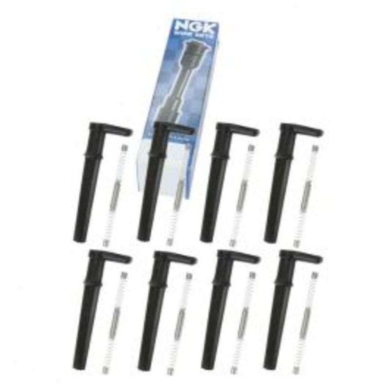 8 pc NGK Ignition Coil Boots for 2003-2005 Lincoln Aviator 4.6L V8