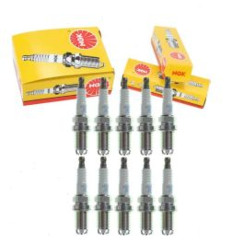 10 pc NGK Standard 5881 BKR7EKU Spark Plugs