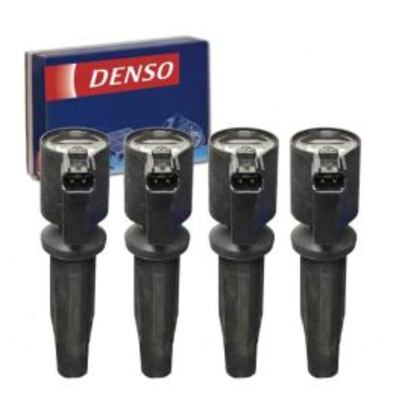 4 pc DENSO Direct Ignition Coils for 2005-2008 Mercury Mariner 2.3L L4