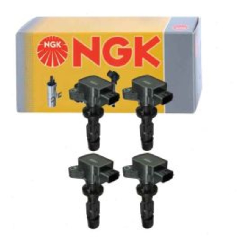 4 pc NGK Ignition Coils for 2006-2015 Mazda MX-5 Miata 2.0L L4