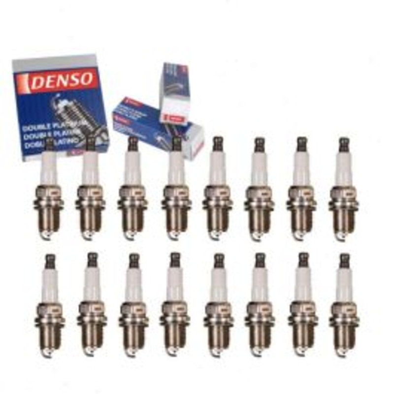 16 pc DENSO Double Platinum Spark Plugs for 2007-2010 Mercedes-Benz SLK55 AMG 5.5L V8