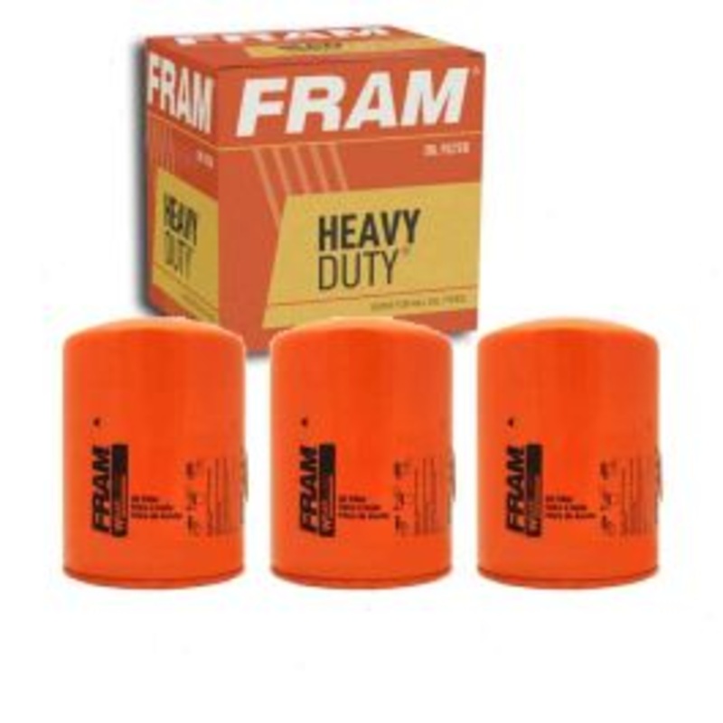 3 pc FRAM Heavy Duty PH52 Engine Oil Filters