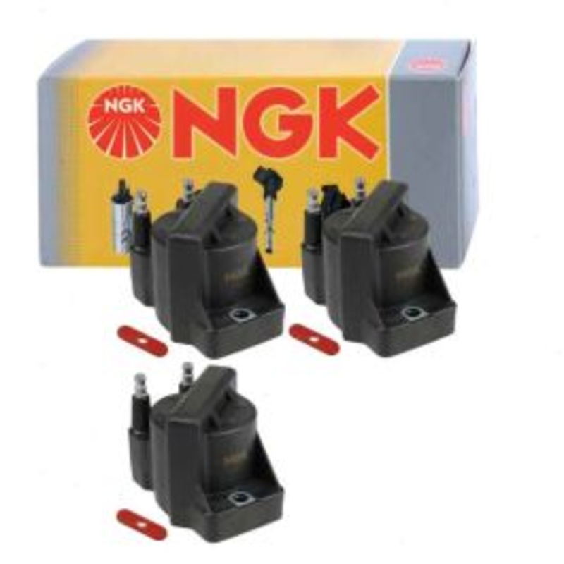 3 pc NGK Ignition Coils for 1999-2005 Pontiac Montana 3.4L V6