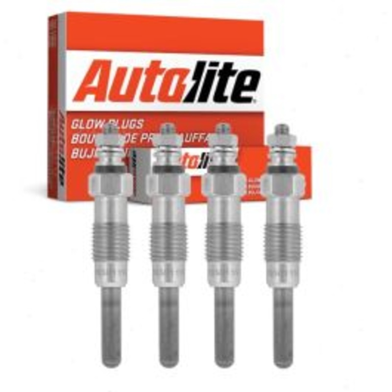 4 pc Autolite Diesel Glow Plugs for 1980-1988 Peugeot 505 2.3L 2.5L L4