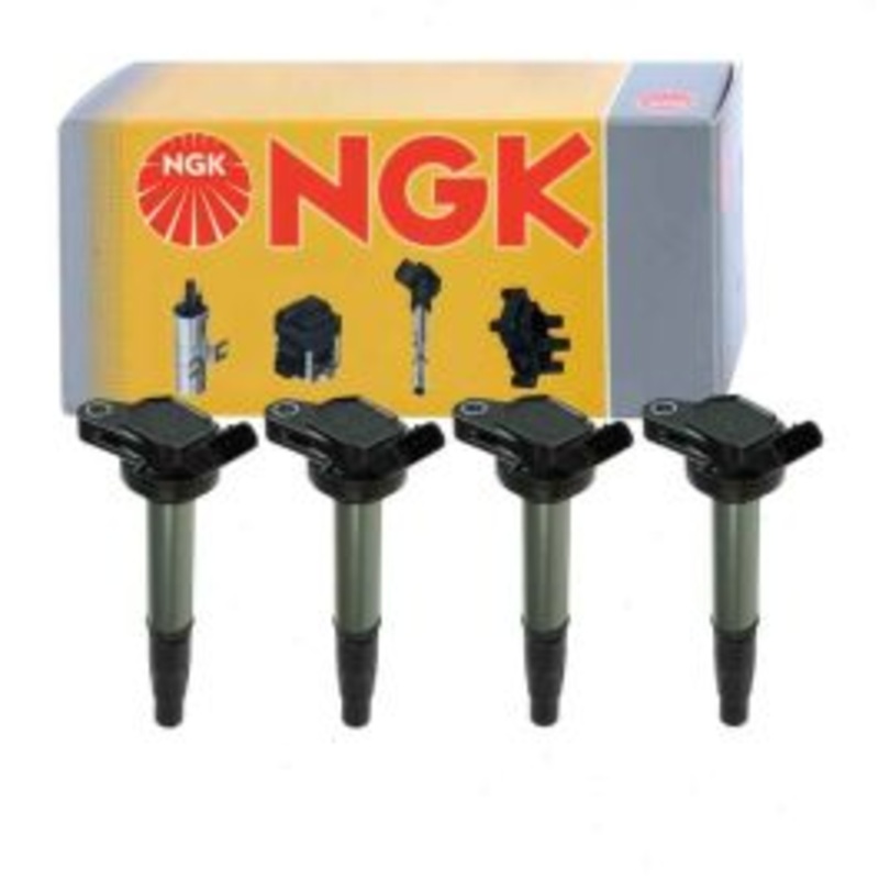 4 pc NGK Ignition Coils for 2012-2017 Toyota Prius V 1.8L L4