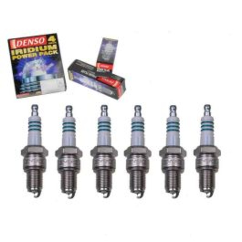 6 pc DENSO Iridium Power Spark Plugs for 1982-1984 Nissan Maxima 2.4L L6