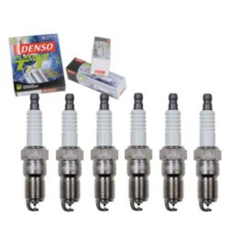 6 pc DENSO Platinum TT Spark Plugs for 1977-1978 Ford Mustang II 2.8L V6