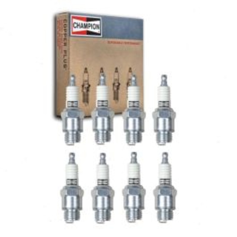 8 pc Champion Industrial Spark Plugs for 1933 Studebaker Commander Model 73 4.1L L8