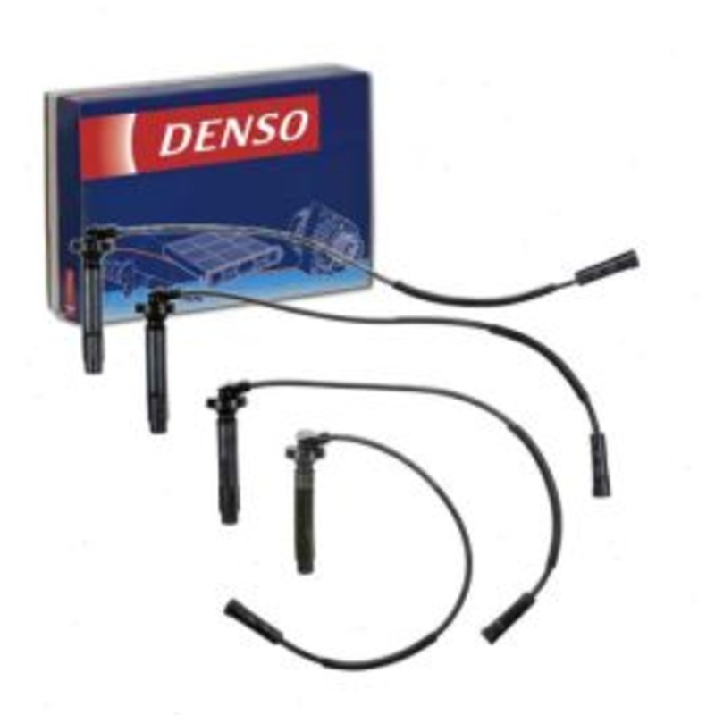 DENSO Spark Plug Wire Set for 2004-2005 Subaru Legacy 2.5L H4