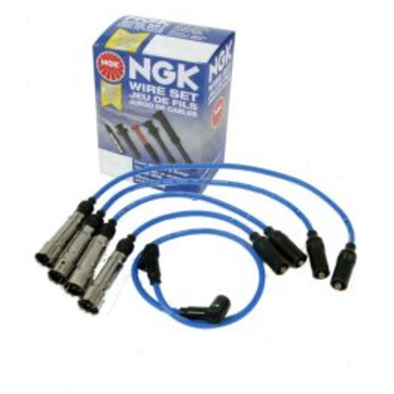 NGK Spark Plug Wire Set for 1984-1989 Volkswagen Scirocco 1.8L L4