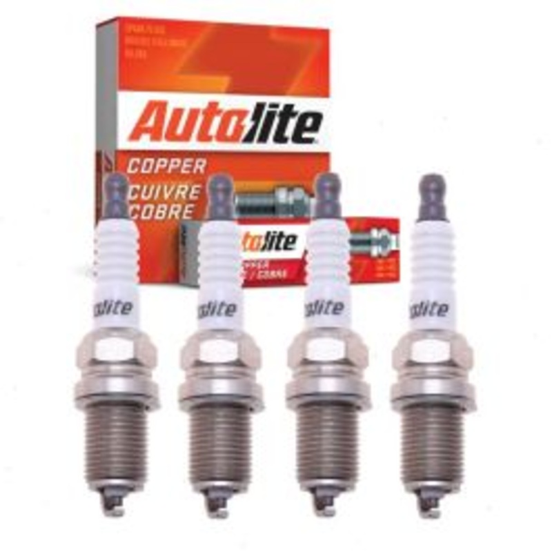 4 pc Autolite Copper Core Spark Plugs for 1995-1996 Mercedes-Benz C220 2.2L L4