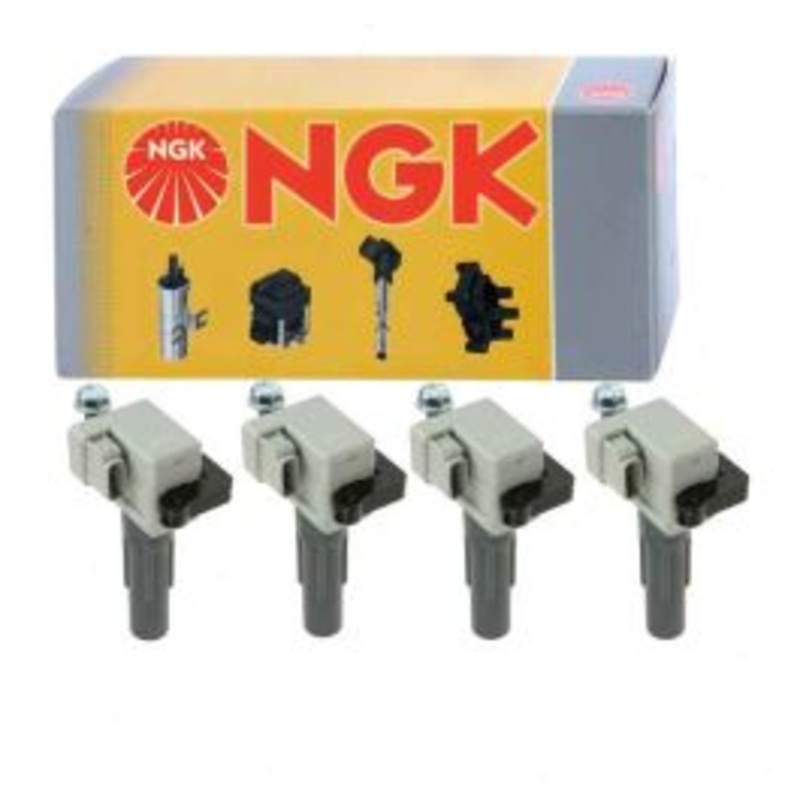 4 pc NGK Ignition Coils for 2005-2009 Subaru Outback 2.5L H4