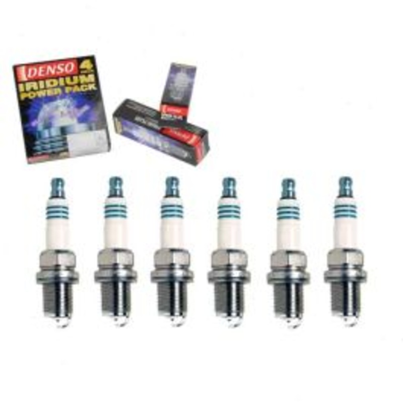 6 pc DENSO Iridium Power Spark Plugs for 1987-1989 Jaguar XJ6 3.6L L6