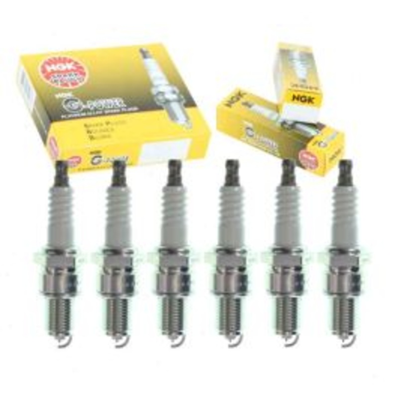 6 pc NGK G-Power Spark Plugs for 1967-1970 Dodge A108 Van 2.8L 3.2L 3.7L L6