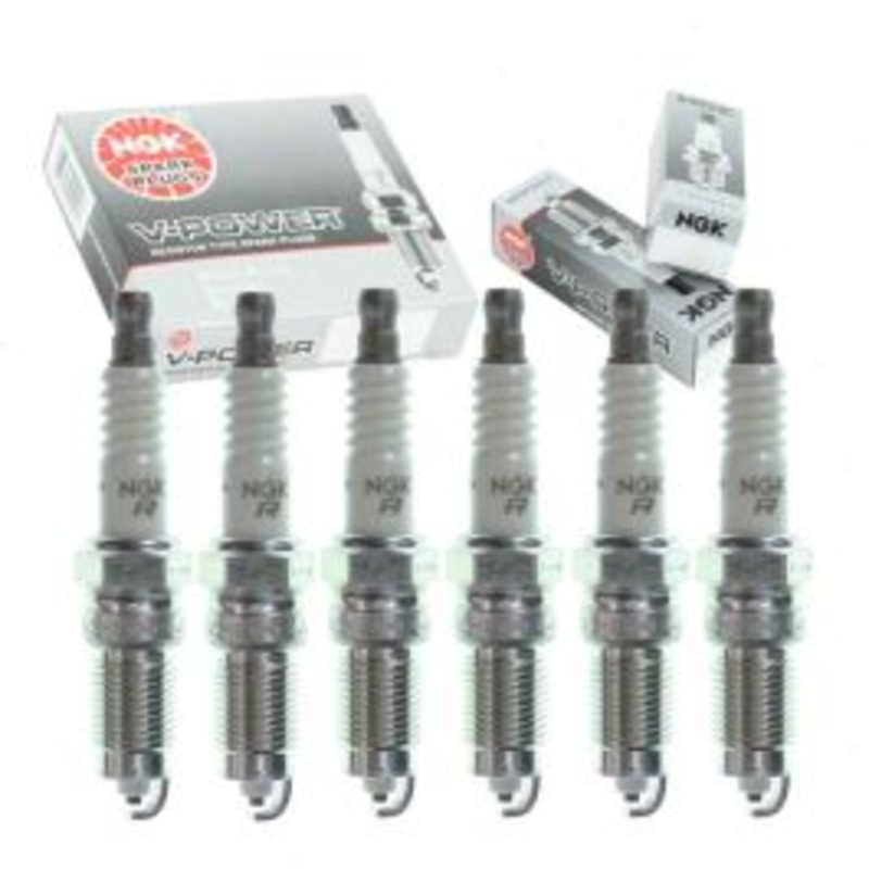 6 pc NGK V-Power Spark Plugs for 1983-1984 Mercury Cougar 3.8L V6