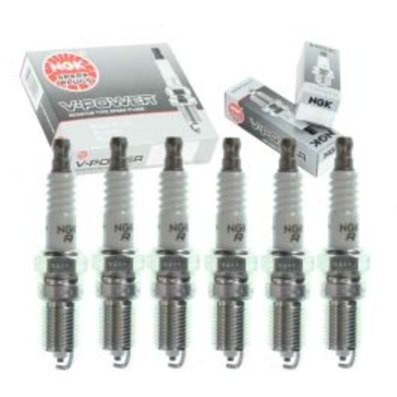 6 pc NGK V-Power Spark Plugs for 2006-2007 Chevrolet Monte Carlo 3.5L 3.9L V6
