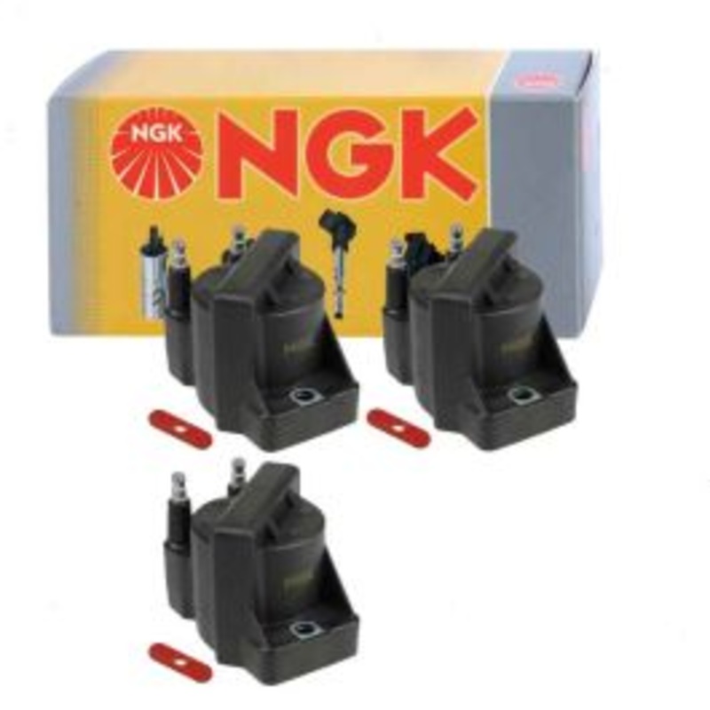 3 pc NGK Ignition Coils for 1987-1994 Oldsmobile Cutlass Cruiser 2.8L 3.1L 3.3L 3.8L V6