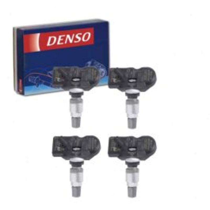 4 pc DENSO Tire Pressure Monitoring System Sensors for 2014-2016 BMW 528i