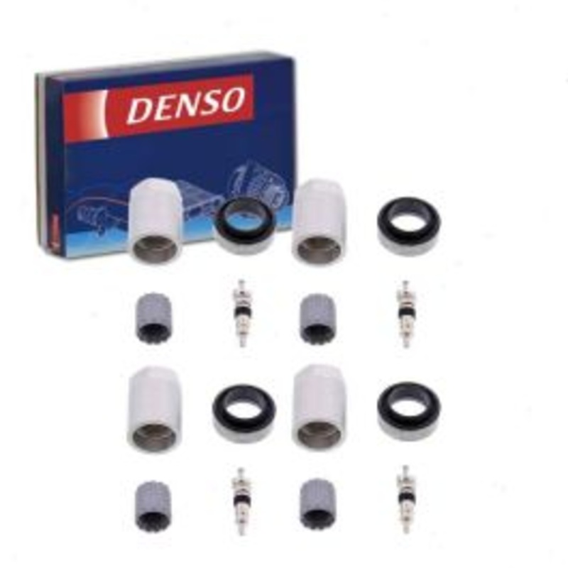 4 pc DENSO TPMS Sensor Service Kits for 2006-2014 Mazda 5