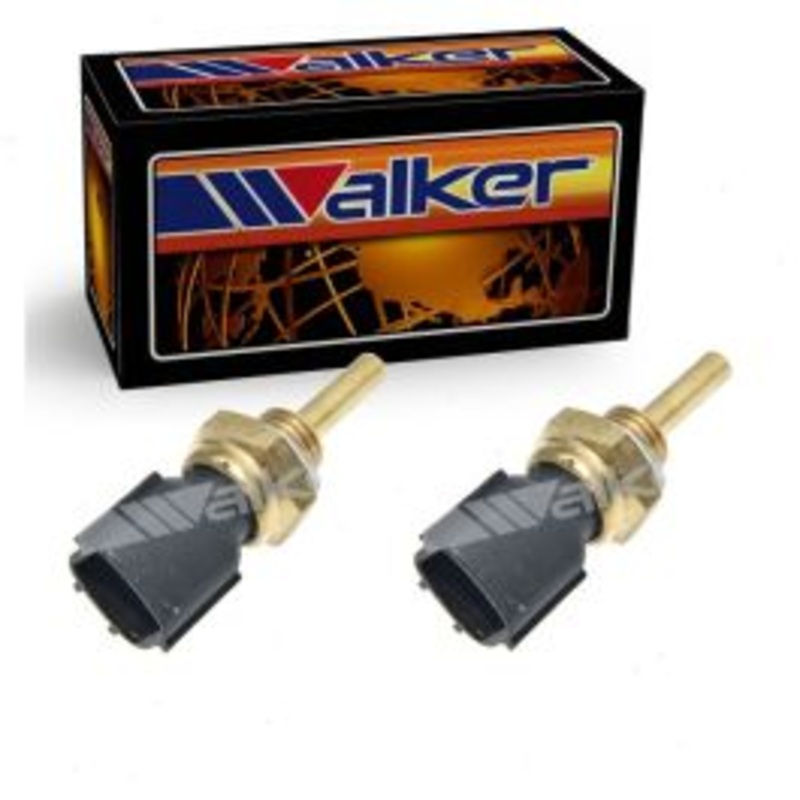 2 pc Walker Products Coolant Temperature Sensors for 2018-2021 Nissan Kicks