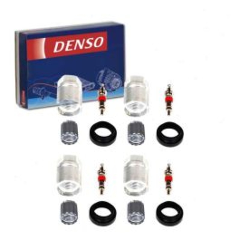 4 pc DENSO TPMS Sensor Service Kits for 2006-2012 Nissan Altima