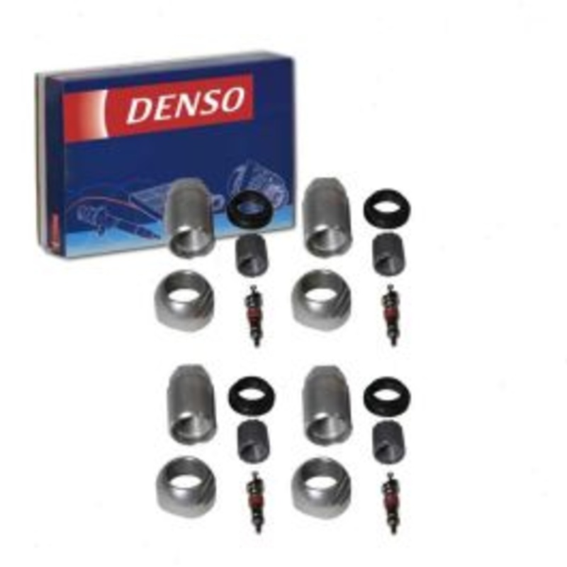 4 pc DENSO TPMS Sensor Service Kits for 2006 Mercedes-Benz CLK55 AMG