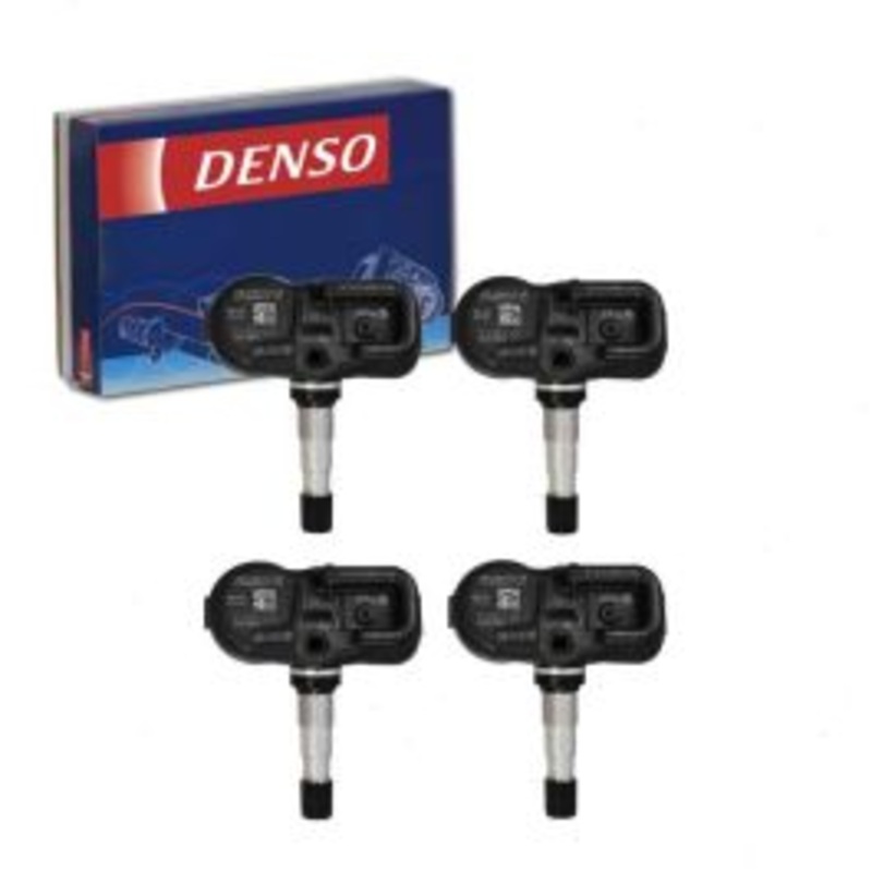 4 pc DENSO Tire Pressure Monitoring System Sensors for 2014-2018 Toyota Highlander 3.5L V6