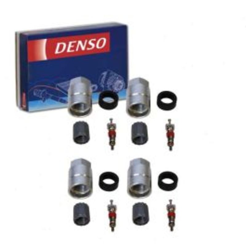 4 pc DENSO TPMS Sensor Service Kits for 2006 Nissan Xterra