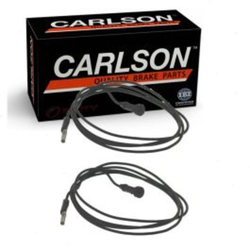 2 pc Carlson Front Disc Brake Pad Wear Sensors for 1988-1990 Dodge Dynasty