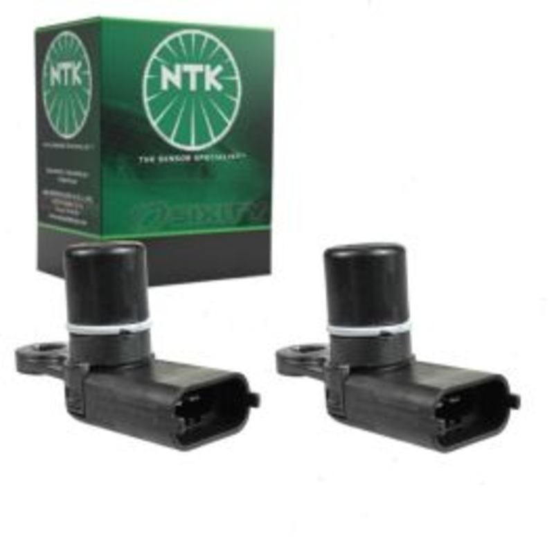 2 pc NTK Camshaft Position Sensors for 2011 Chevrolet Equinox 3.0L V6