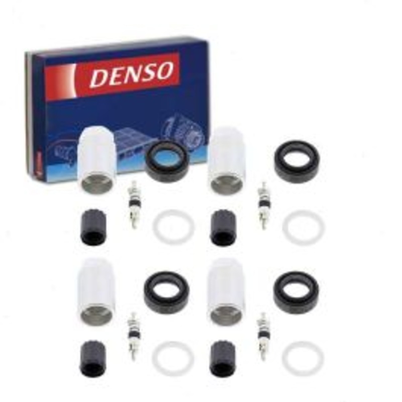 4 pc DENSO TPMS Sensor Service Kits for 2014-2017 Acura MDX