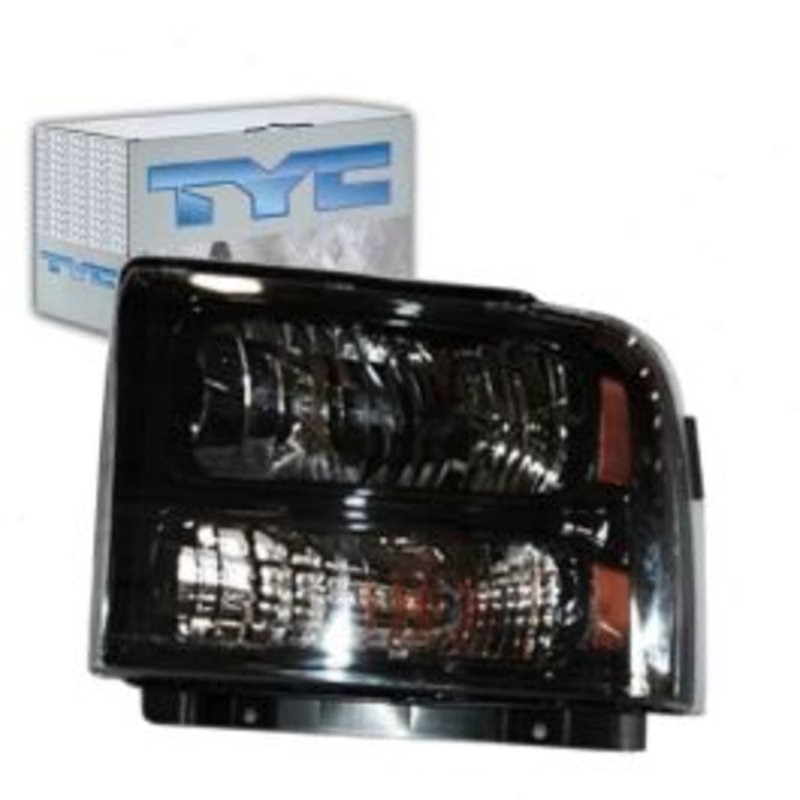 TYC Left Headlight Assembly for 2005-2007 Ford F-250 Super Duty