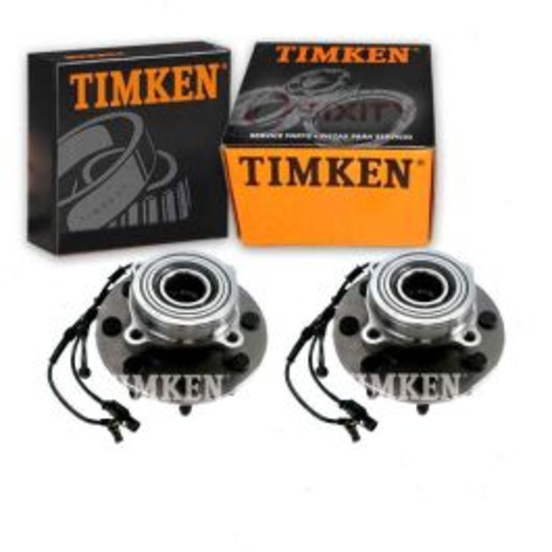 2 pc Timken Front Wheel Bearing Hub Assemblys for 2006-2008 Dodge Ram 2500