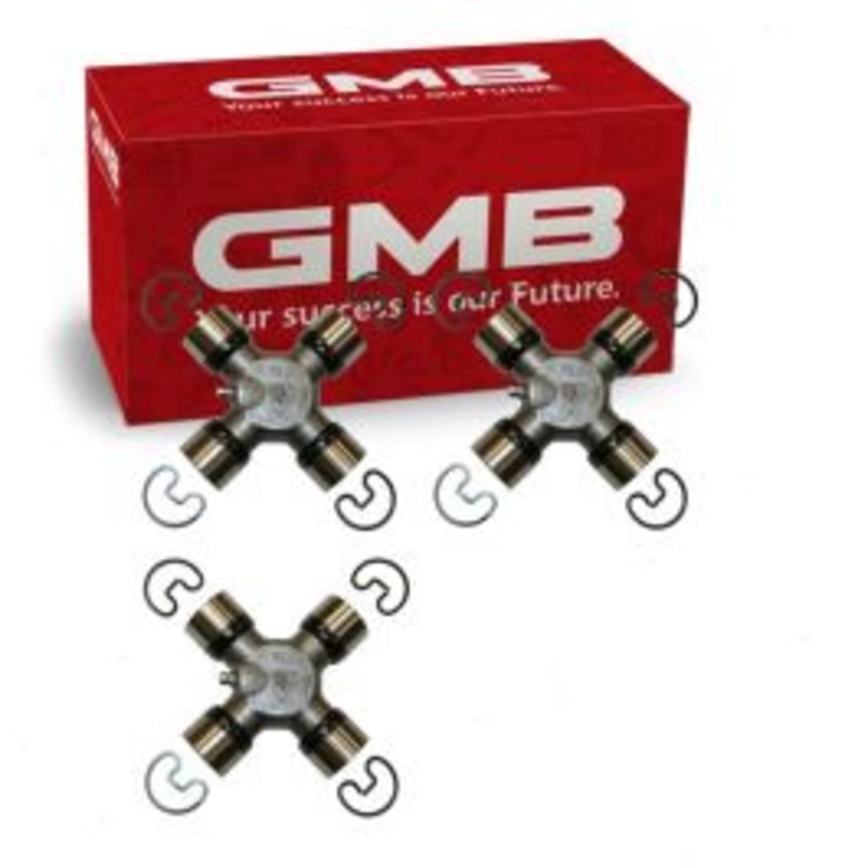 3 pc GMB Rear Shaft All Universal Joints for 1987 GMC V2500 Suburban