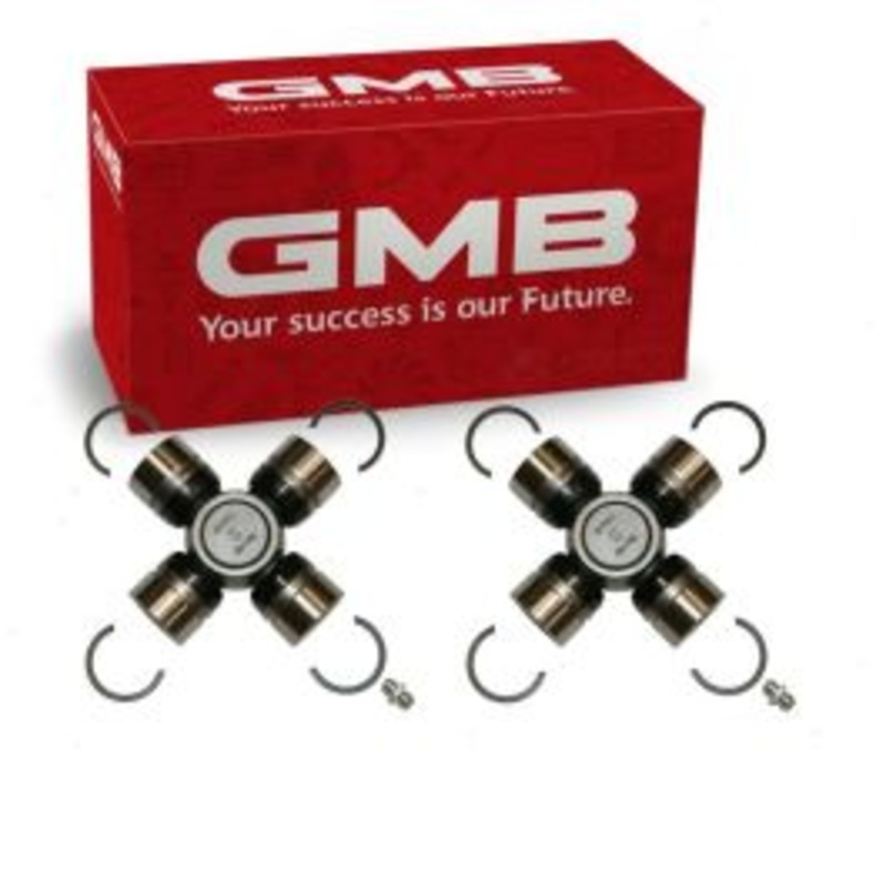 2 pc GMB Rear Shaft All Universal Joints for 1966-1974 Plymouth Satellite 3.7L 4.5L 5.2L 6.3L L6 V8