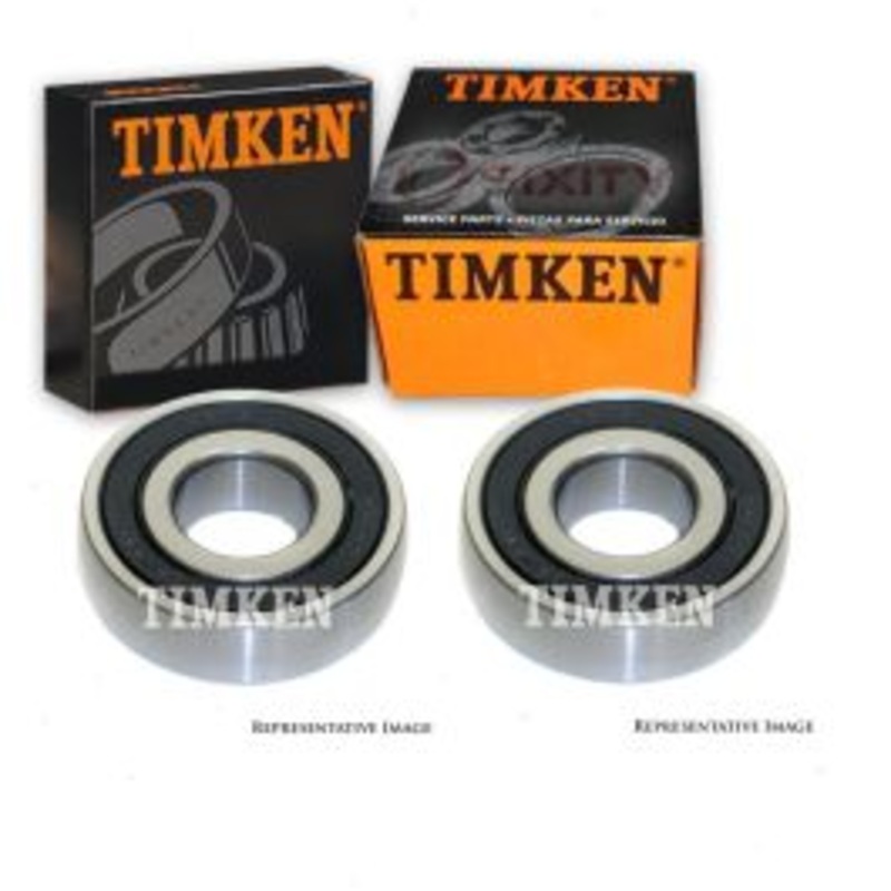 2 pc Timken Front Transmission Input Shaft Bearings for 1971 Dodge B300 Van