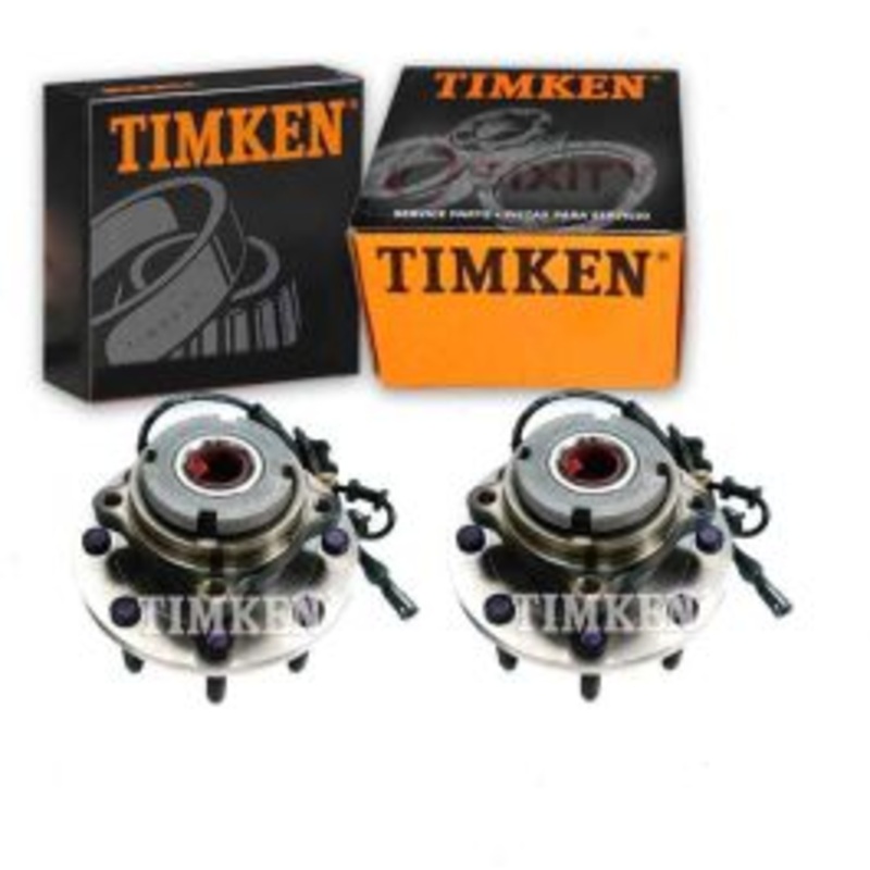 2 pc Timken Front Wheel Bearing Hub Assemblys for 2000-2005 Ford Excursion