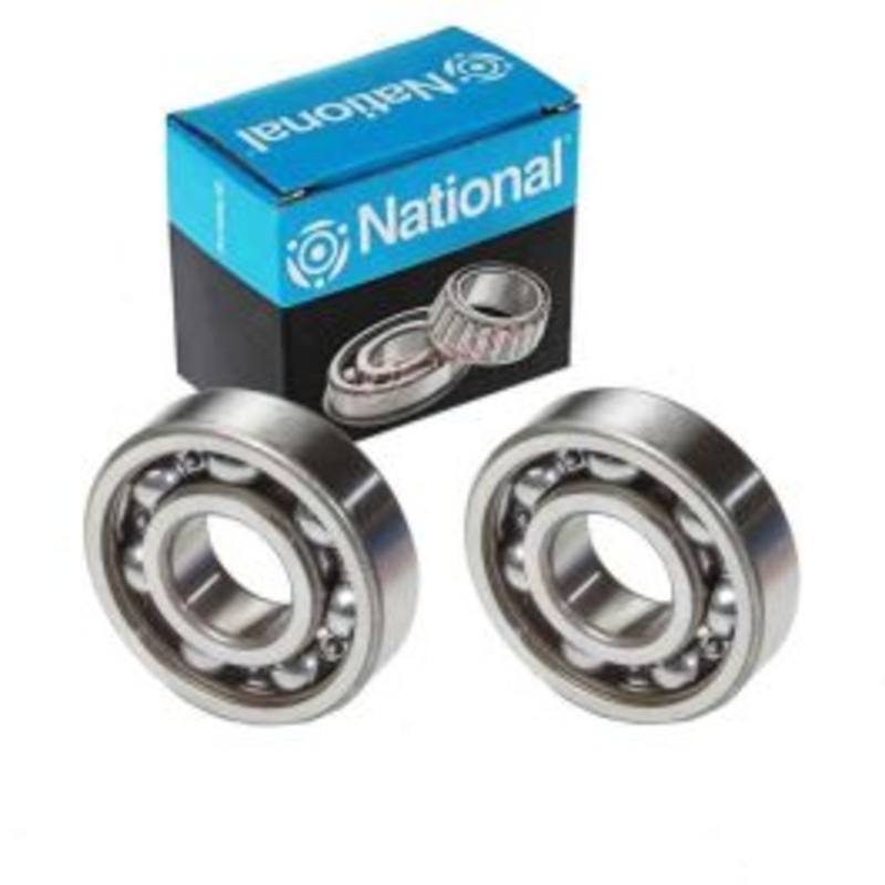 2 pc National Front Transfer Case Output Shaft Bearings for 2017-2018 BMW 740e xDrive
