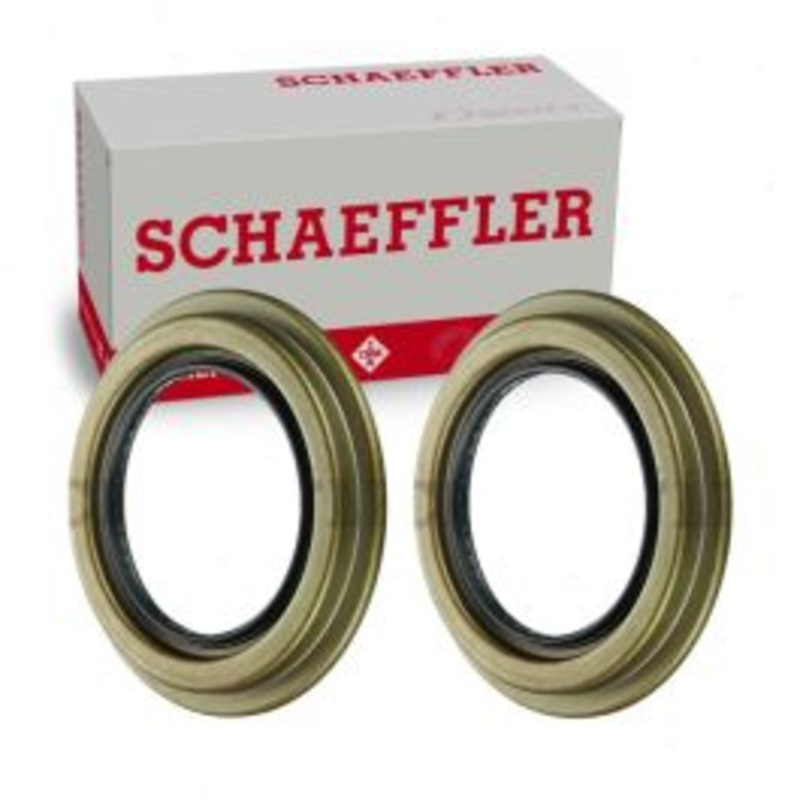 2 pc Schaeffler Front Wheel Seals for 2007-2014 Ford F-350