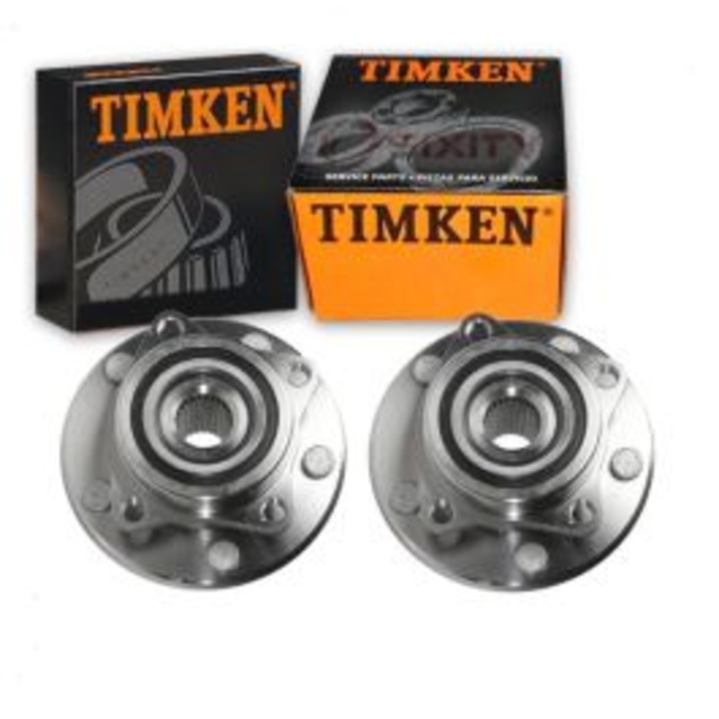 2 pc Timken Front Wheel Bearing Hub Assemblys for 2001-2005 Dodge Stratus