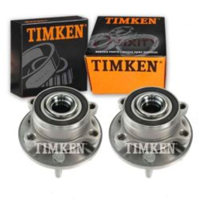 2 pc Timken Front Wheel Bearing Hub Assemblys for 2011-2017 Ford Explorer