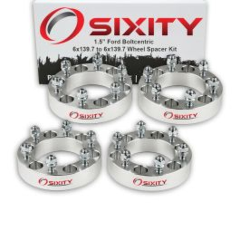Sixity 4 pc 1.5" Thick Wheel Spacers - Ford Courier - 6x139.7mm