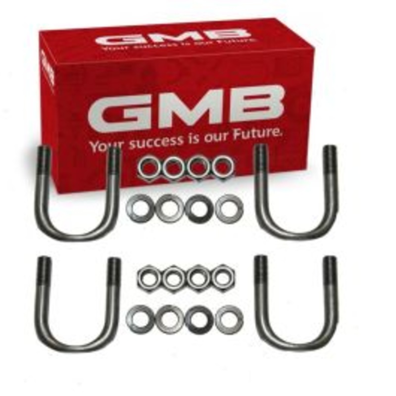 2 pc GMB Rear Shaft All Universal Joint U-Bolt Kit for 1966-1967 Plymouth Satellite 7.0L 7.2L V8