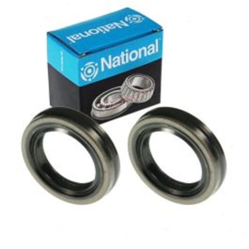 2 pc National Rear Wheel Seals for 1973 Chevrolet Chevelle