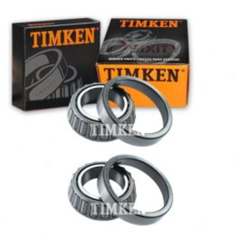 2 pc Timken Front Differential Bearing Sets for 1991-1992 Isuzu Impulse